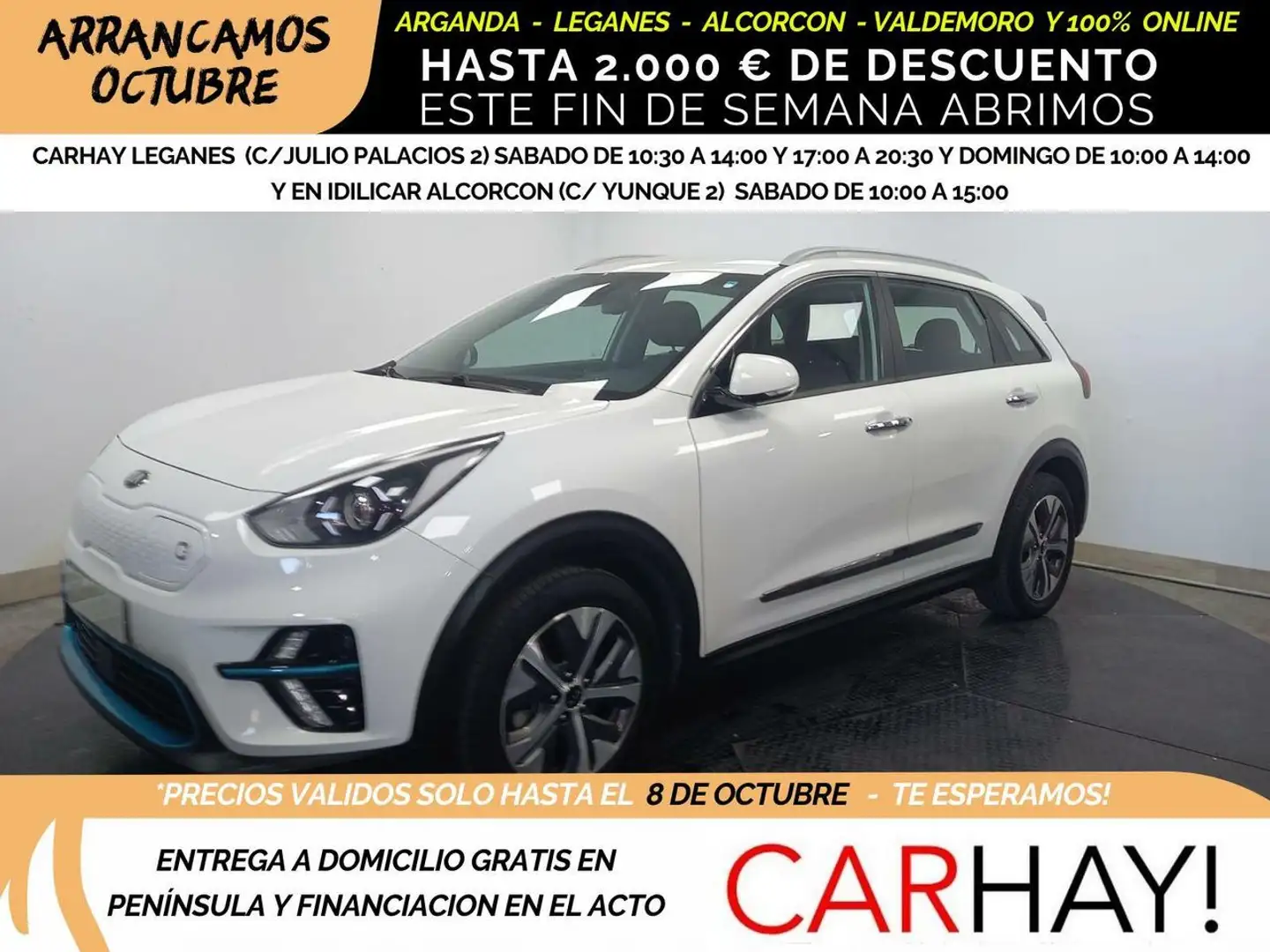 Kia e-Niro E- DRIVE 204CV - 460KM AUTONOMIA Blanc - 1