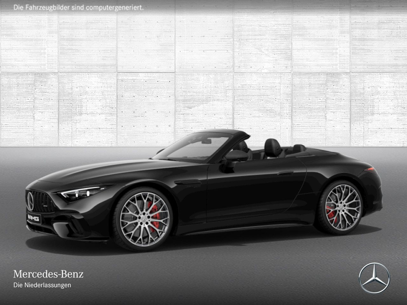 Mercedes-Benz SL 600 SL 55 AMG Cab. 4M Burmester Distr+ HUD Night PTS — photo 3