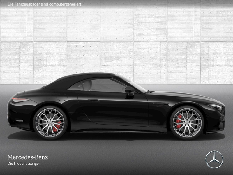 Mercedes-Benz SL 600 SL 55 AMG Cab. 4M Burmester Distr+ HUD Night PTS — photo 5