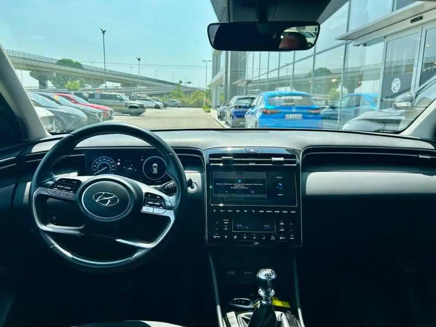 Hyundai TUCSON 1.6 T-GDI 48V XLine Blau - 2