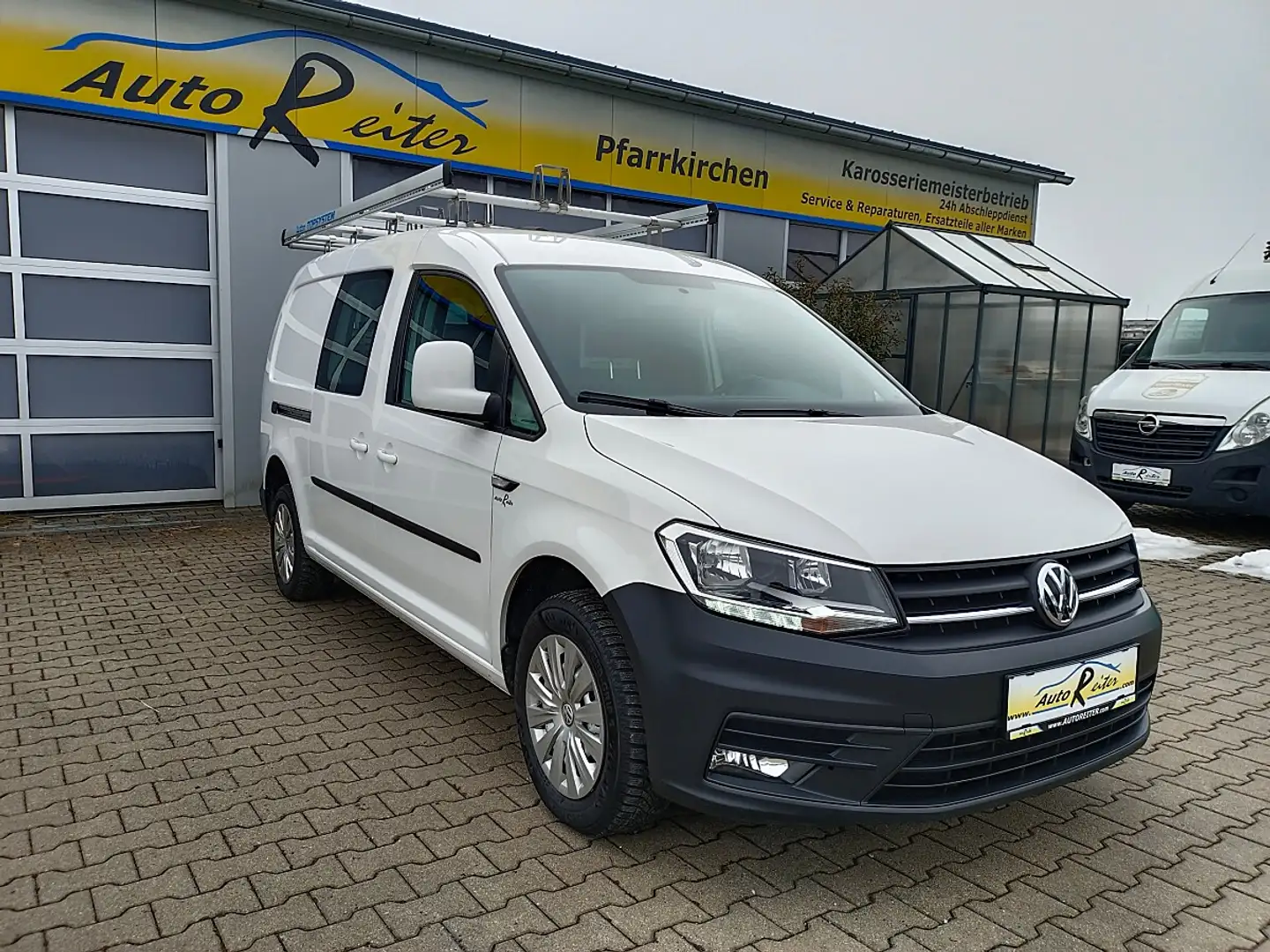 Volkswagen Caddy Caddy Maxi Kastenwagen 2,0 TDI 4MOTION *AHV*Sor... Weiß - 1