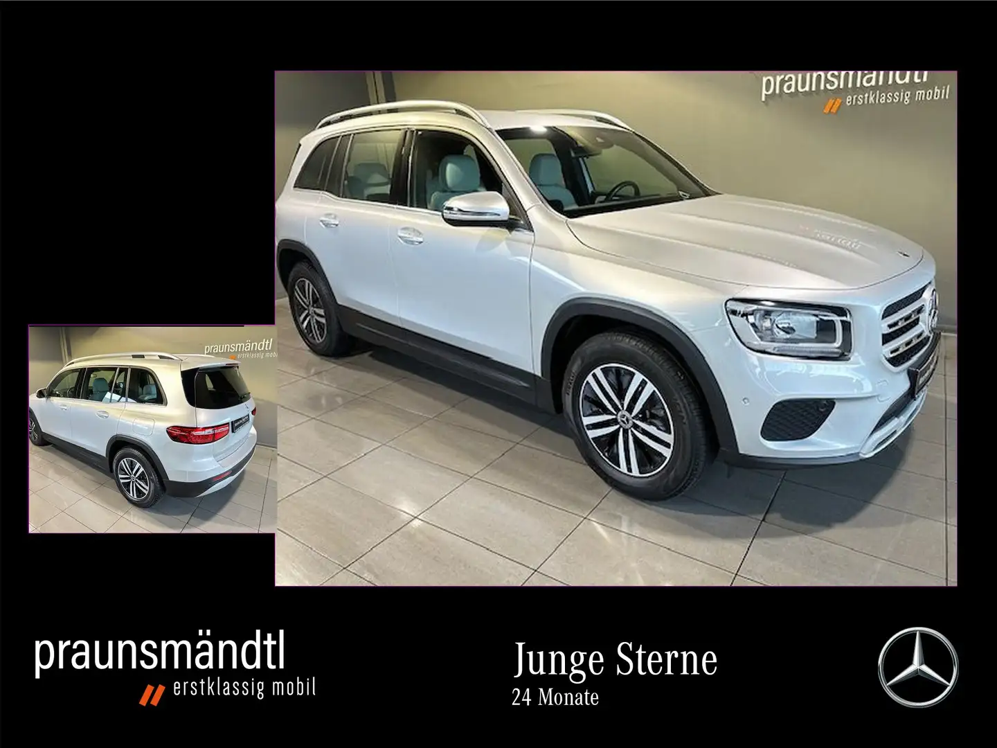 Mercedes-Benz GLB 200 d Style MBUX + NAVI/AHK/Sound/PTS/Kamera Argent - 1
