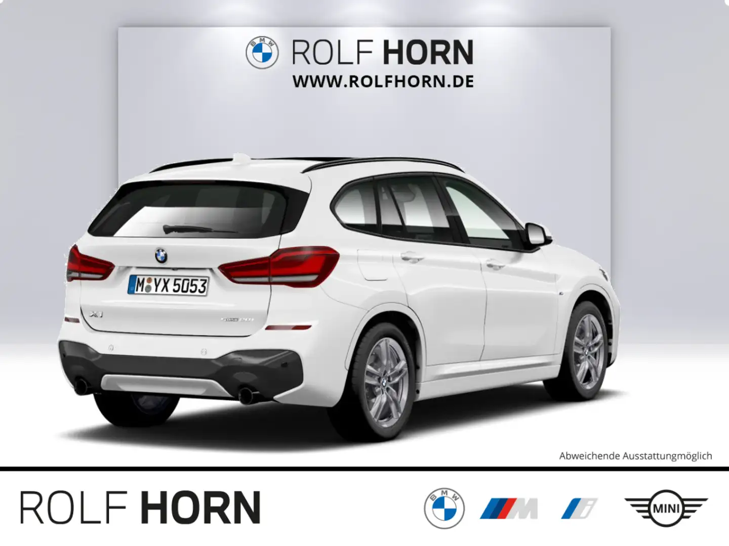 BMW X1 sDrive20i M Sportpaket HeadUp RfKam Pano HiFi Weiß - 2