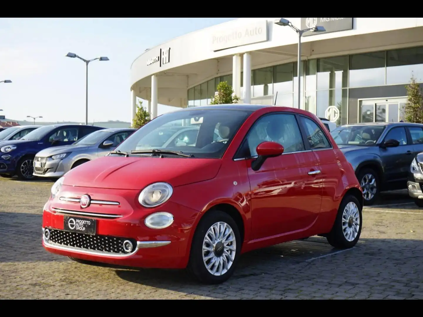 Fiat 500 1.0 FireFly Hybrid Dolcevita Rosso - 1