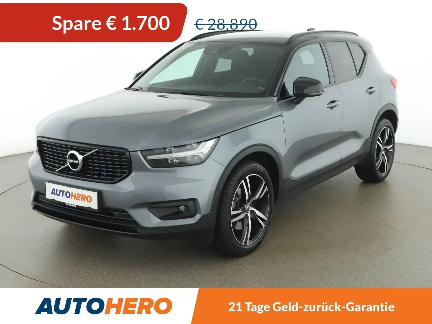 Volvo XC40 2.0 D4 R-Design AWD Grau - 1