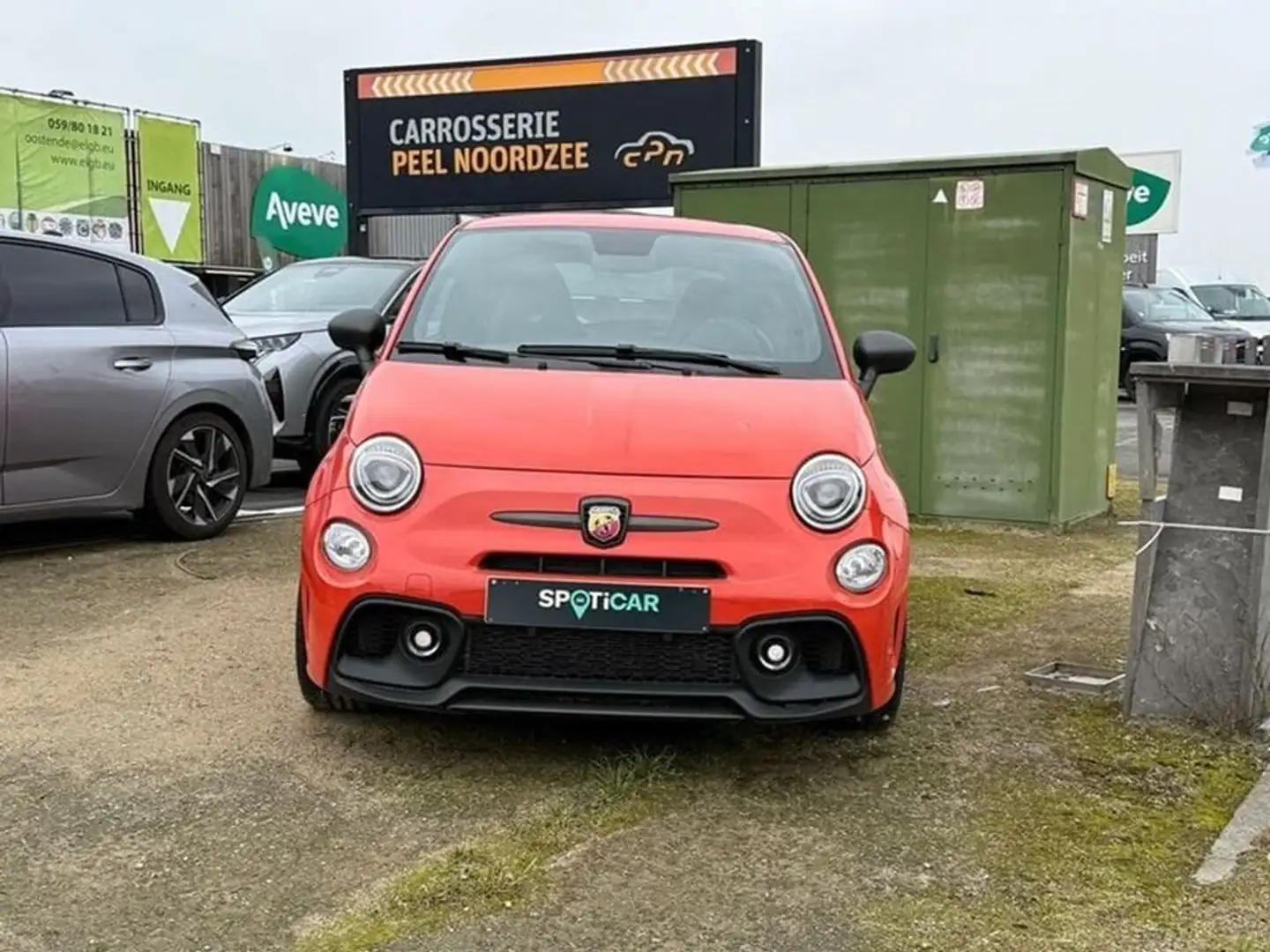 Fiat 500 Abarth *GPS*AC*VELGEN* 1.4 Benz 180PK Oranje - 2