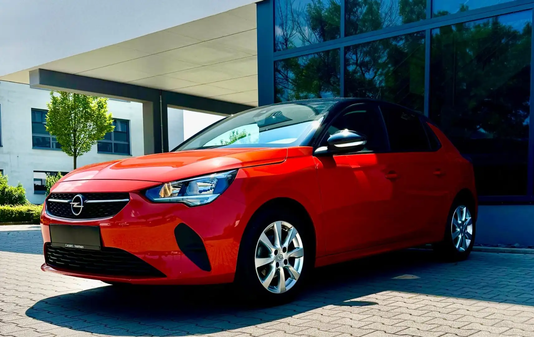 Opel Corsa Edition WENIG KM*APPLE*SHZ*LHZ*PDC*NAV*TEM Orange - 1
