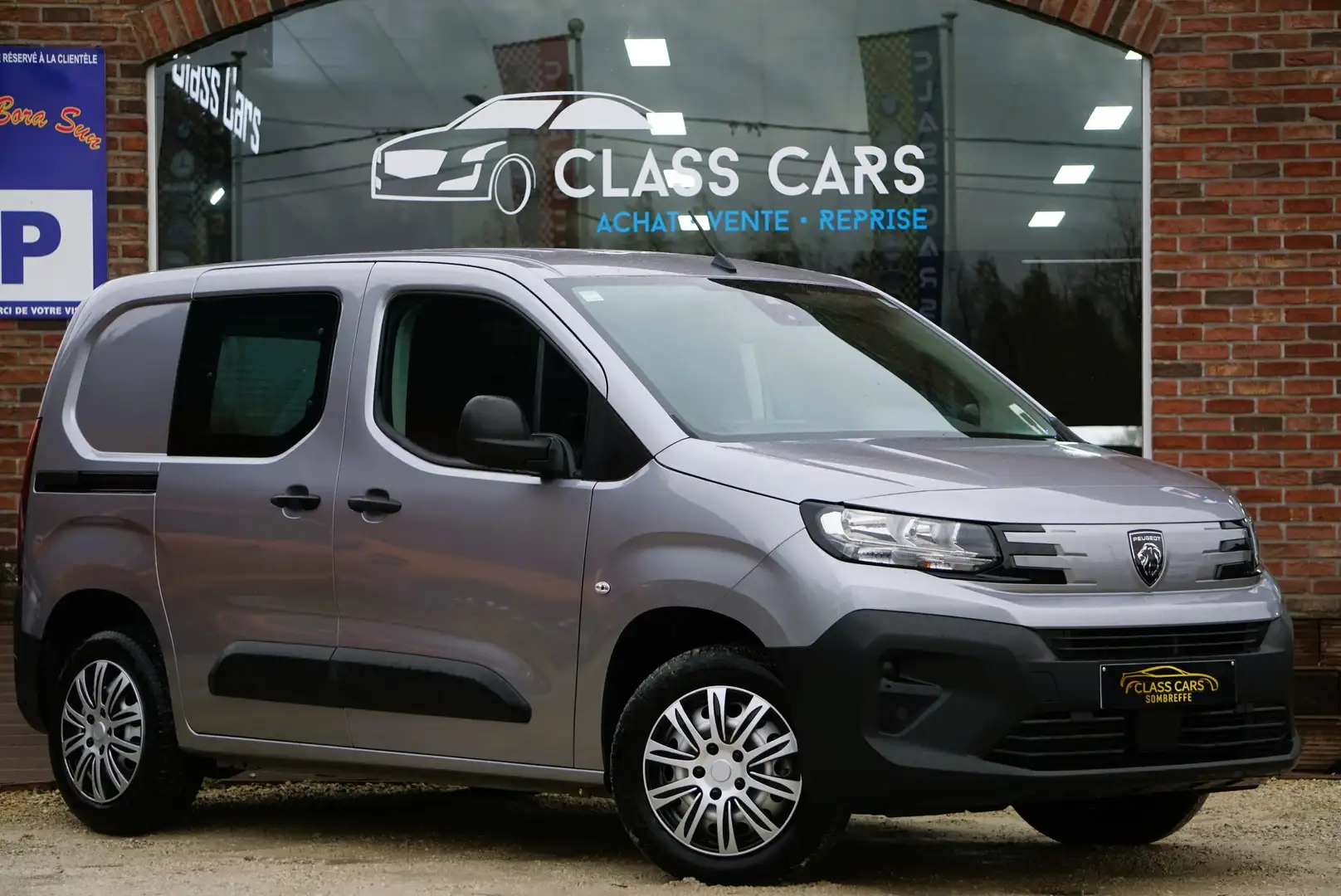 Peugeot Partner 1.5 BlueHDi UTILITAIRE 3 PLACES CARPLAY EUR6d Grijs - 2