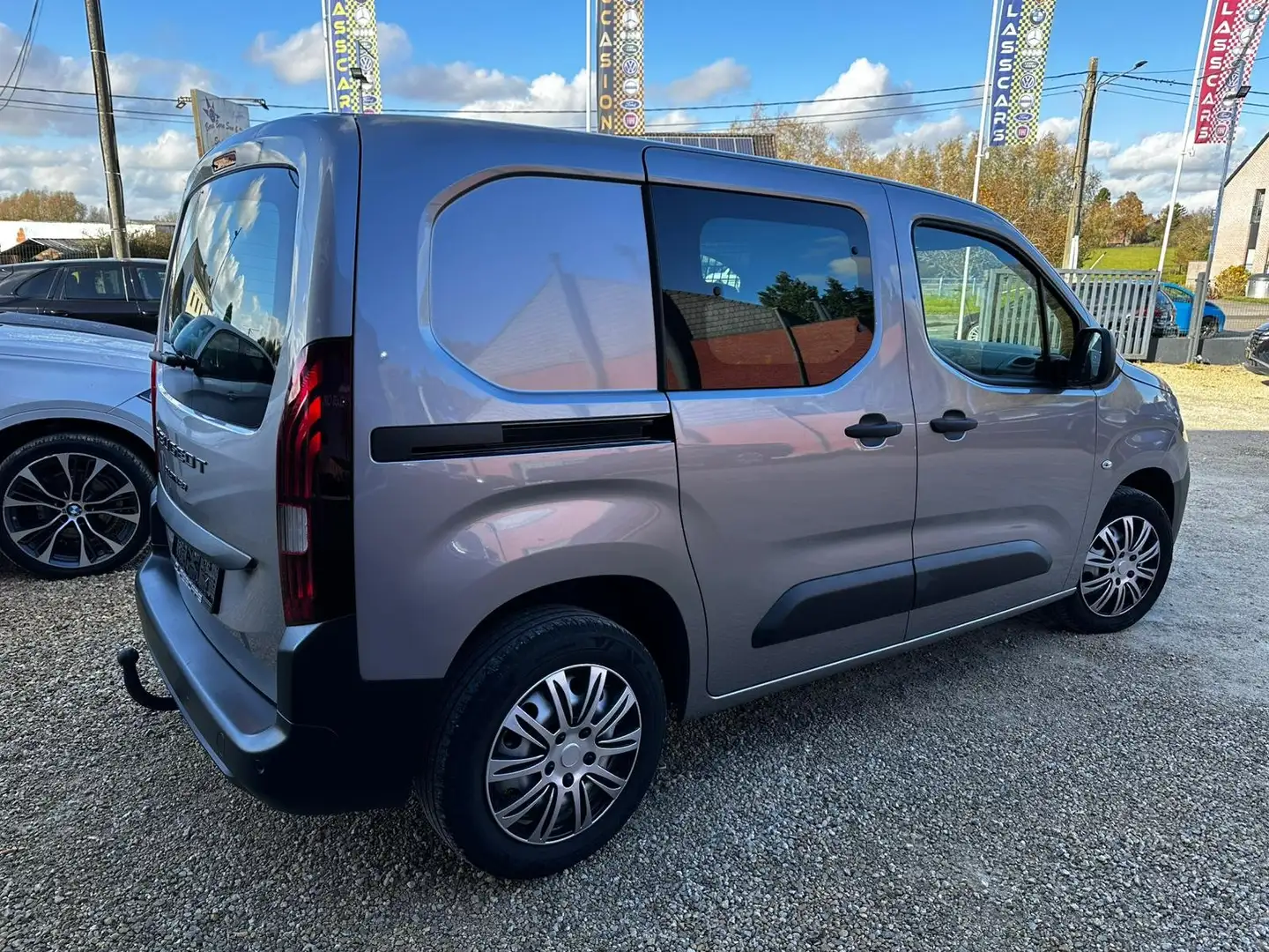 Peugeot Partner 1.5 BlueHDi UTILITAIRE 3 PLACES CARPLAY EUR6d Grijs - 2