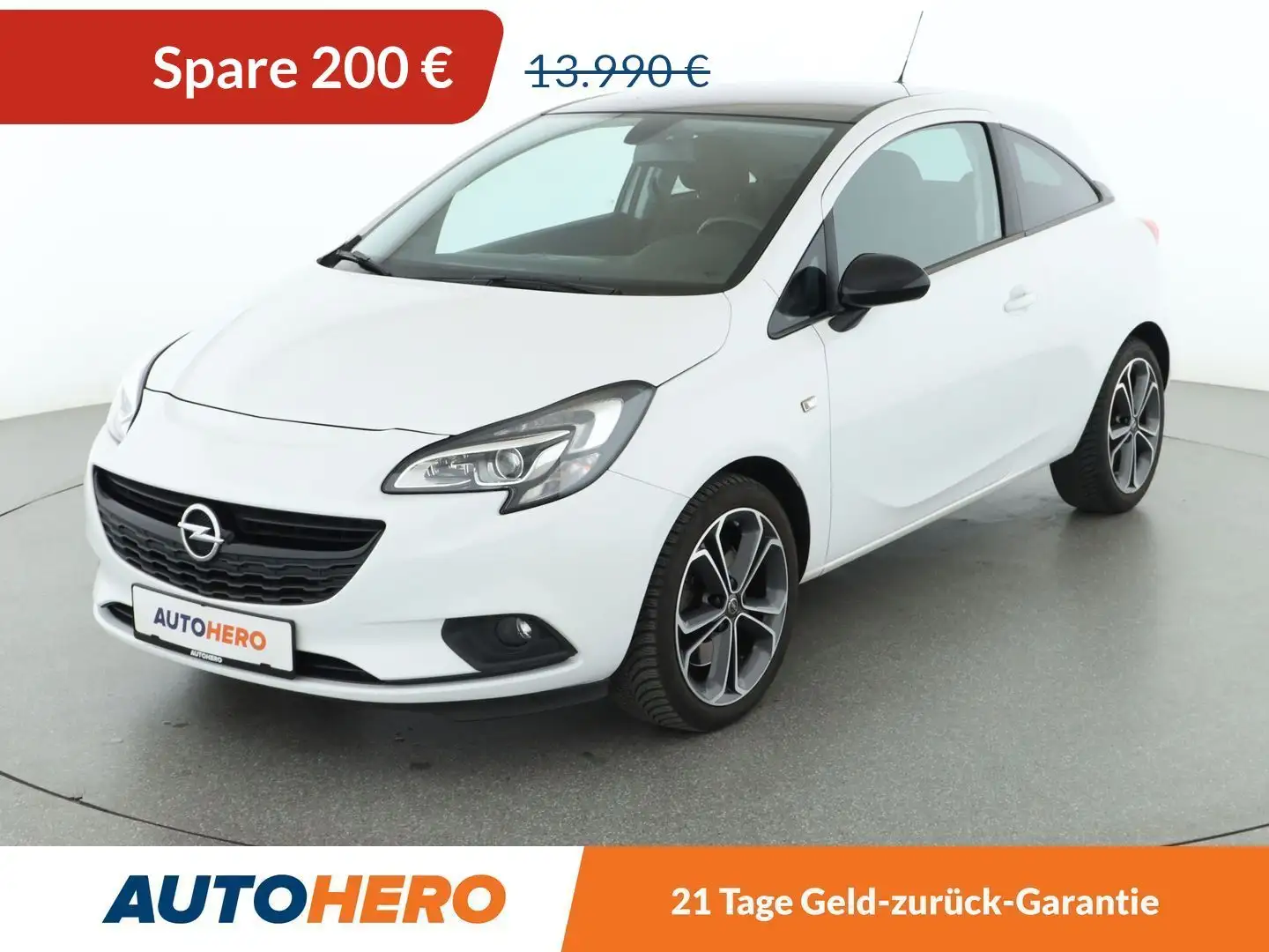 Opel Corsa 1.4 Turbo Color Edition ecoFlex *TEMPO*LIM*PDC* Weiß - 1
