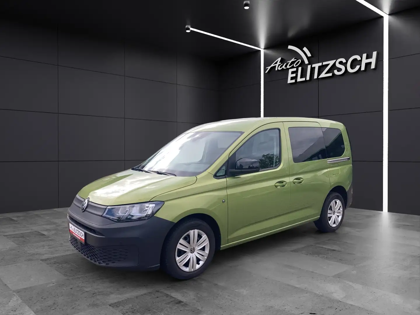 Volkswagen Caddy TSI Life DSG AHK Klima GRA PDC SH Grün - 2