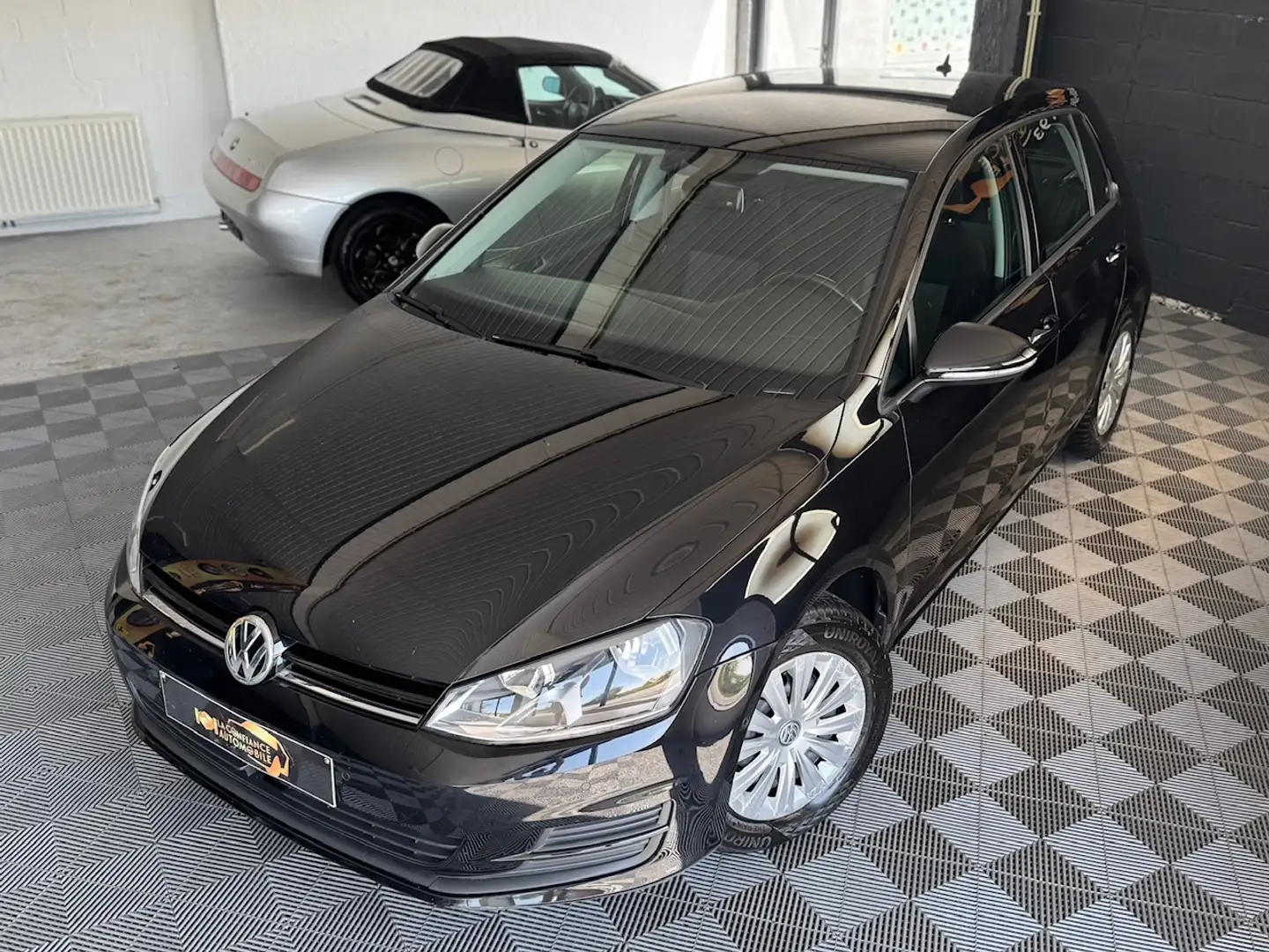 Volkswagen Golf 1.6TDi 1er propriétaire garantie 12 mois Schwarz - 2