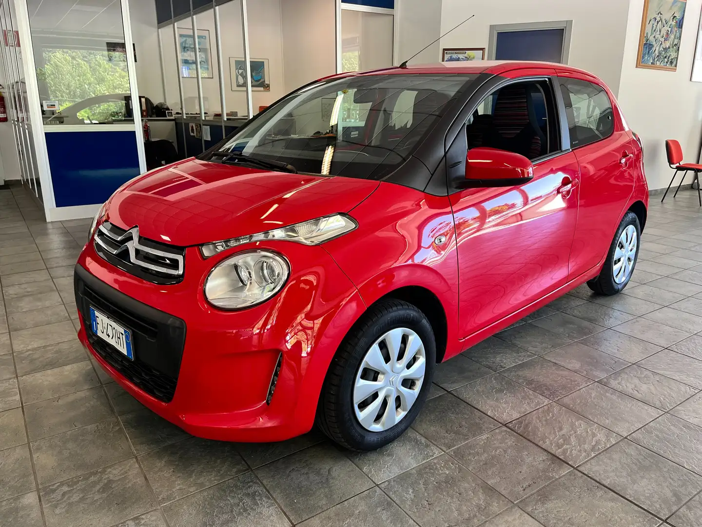 Citroen C1 5p 1.0 vti Shine E6 Rosso - 2