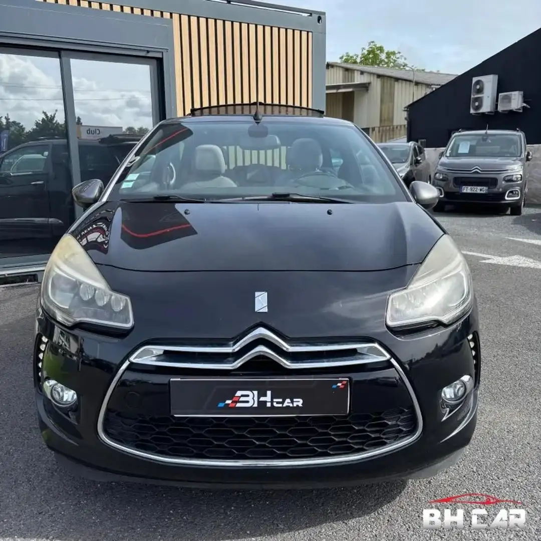 Citroen DS 3 Cabrio 1.6 BLUEHDI 100 SO-IRRESISTIBLE START-STO Noir - 2