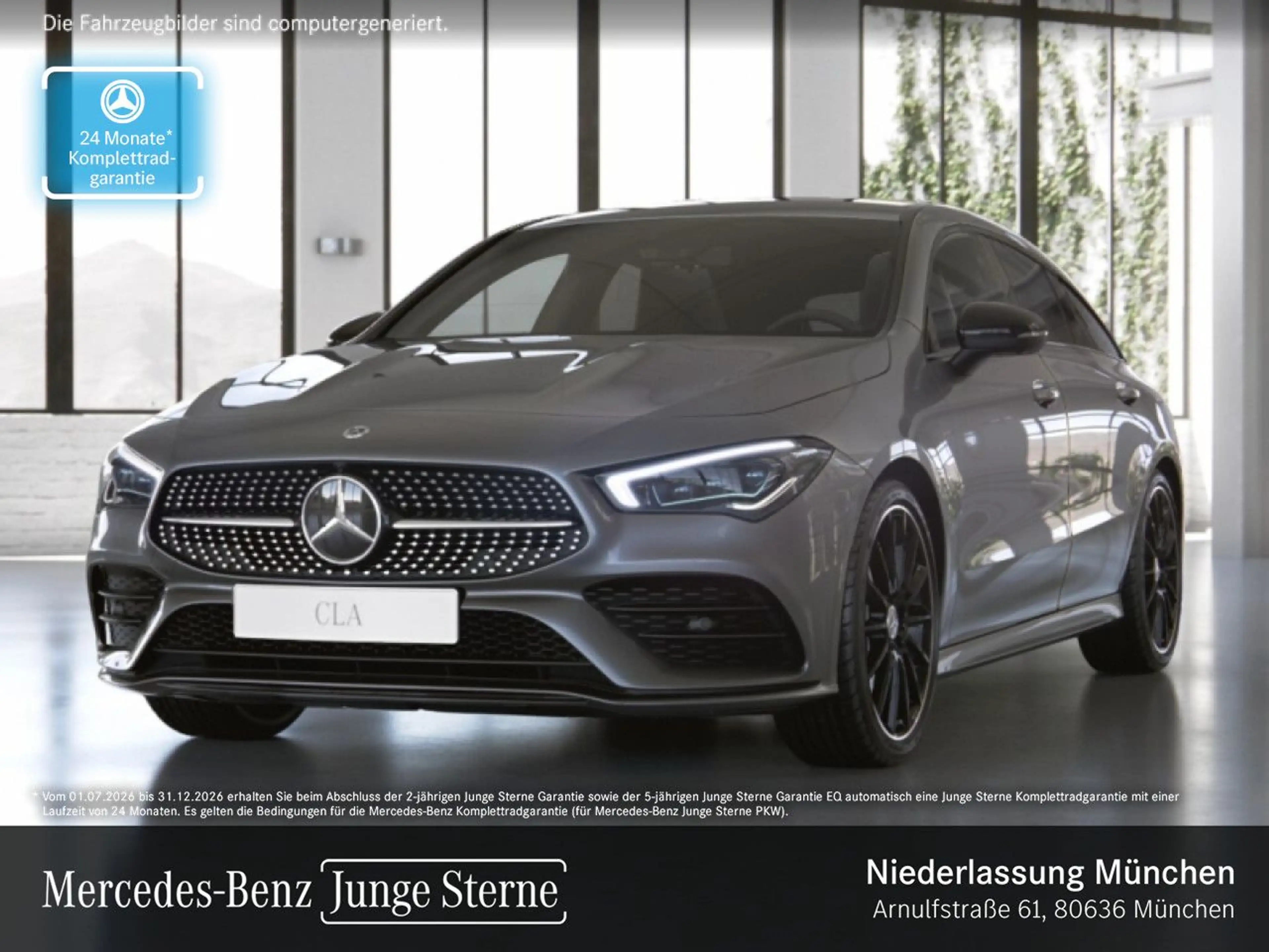 Mercedes-Benz CLA 250 e AMG+NIGHT+360°+MULTIBEAM+19"+HUD+8G