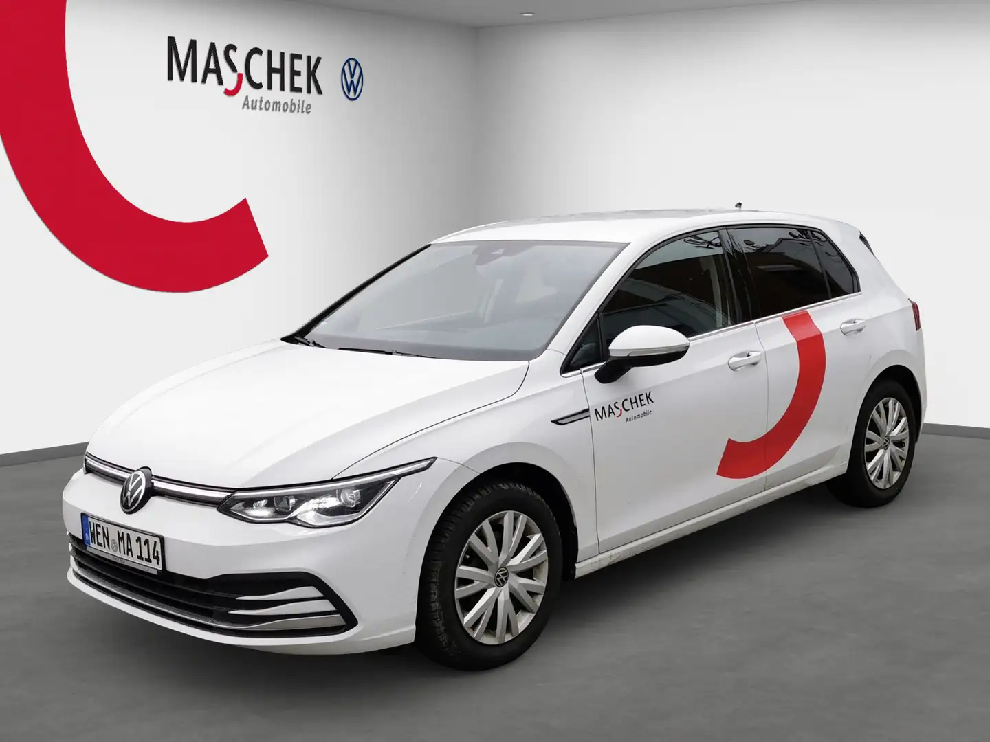 Volkswagen Golf Style 1.5 TSI LED AHK ACC Navi RearView Weiß - 2