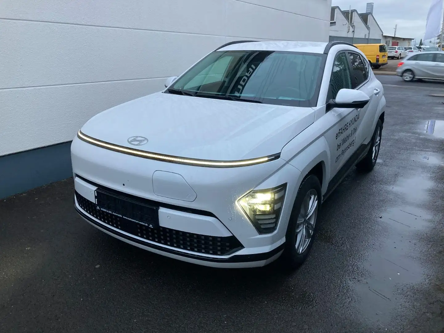 Hyundai KONA EV PRIME 65,4kWh*Leder*Navi*LED Blanc - 1