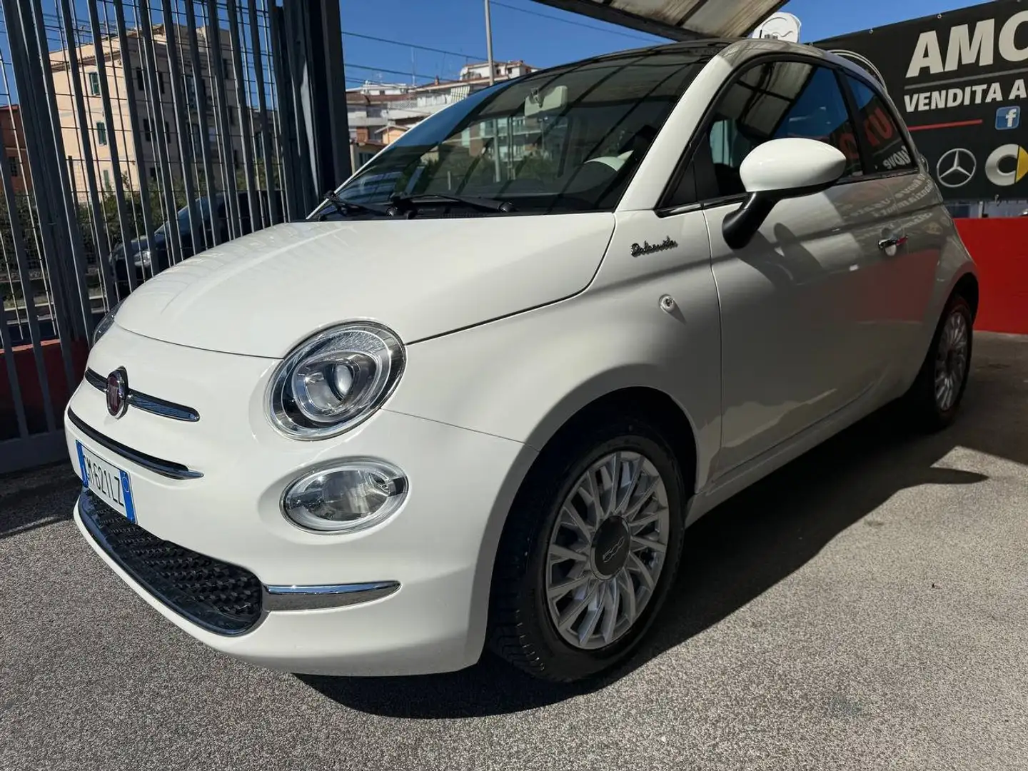 Fiat 500 1.0 hybrid Dolcevita Web Edition 70cv - PERMUTE Bianco - 1