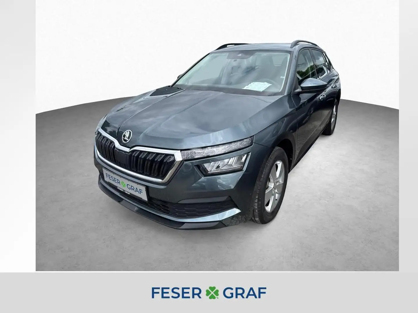 Skoda Kamiq Active 1.0TSI SMARTLINK,PDC,KLIMA,LANE ASSIST, Grau - 1