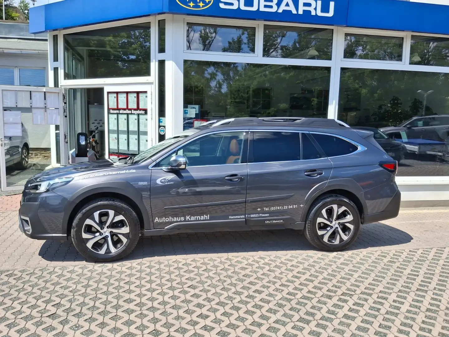 Subaru OUTBACK 2.5i Lineartronic Platinum Garantie bis 2029 Grijs - 1