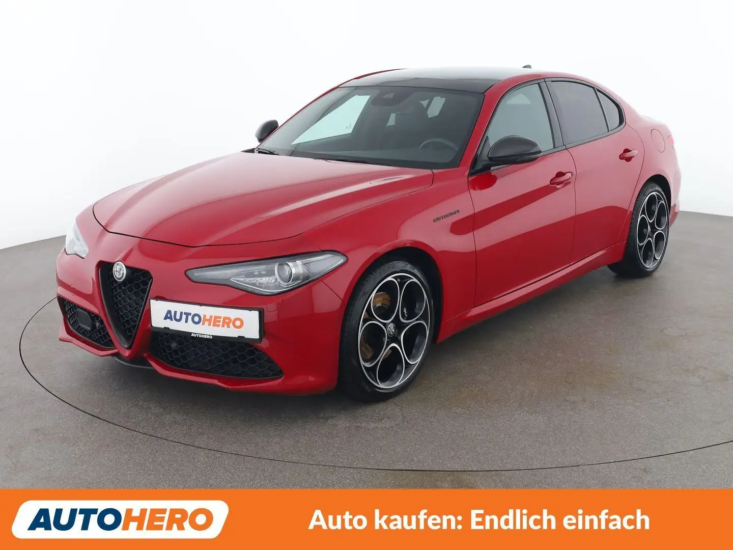 Alfa Romeo Giulia 2.2 JTDM Estrema Q4 Rot - 1