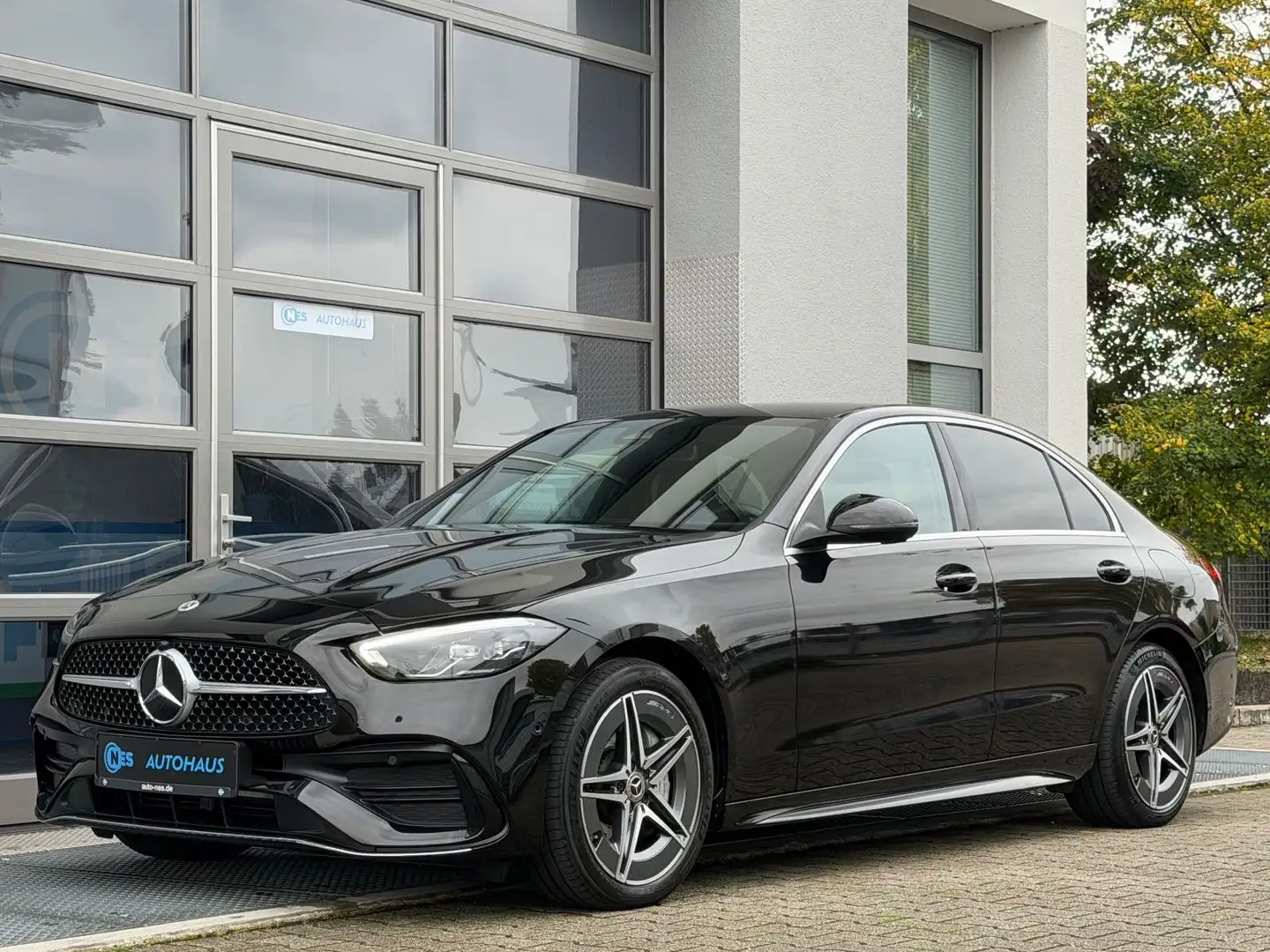 Mercedes-Benz C 300 e 9G*3x AMG SPORT*LEDER*KAMERA*MBUX*LED*18' Noir - 1