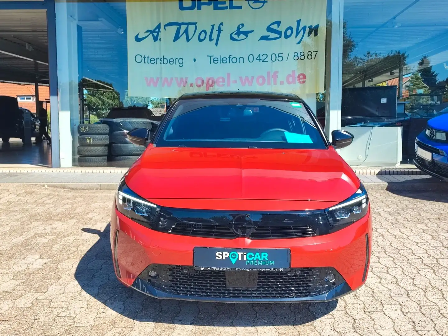 Opel Corsa F GS Facelift +M-LED+180-Kamera+SHZ+NAVI+ Rot - 2