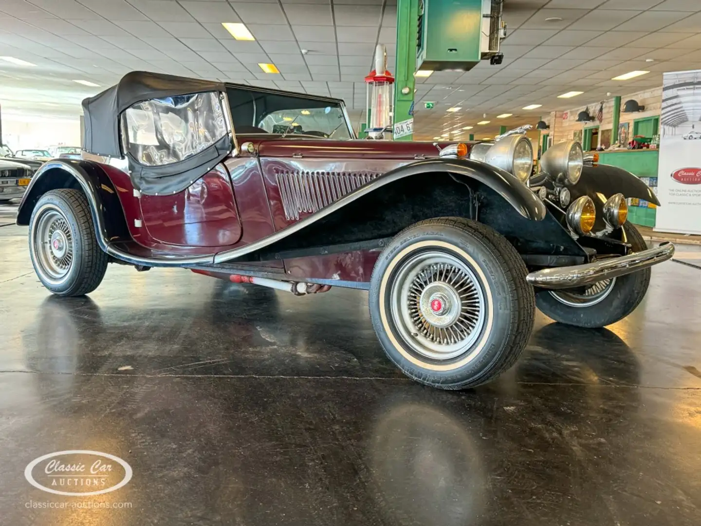 Jaguar SS 100 Replica  - ONLINE AUCTION Roşu - 2