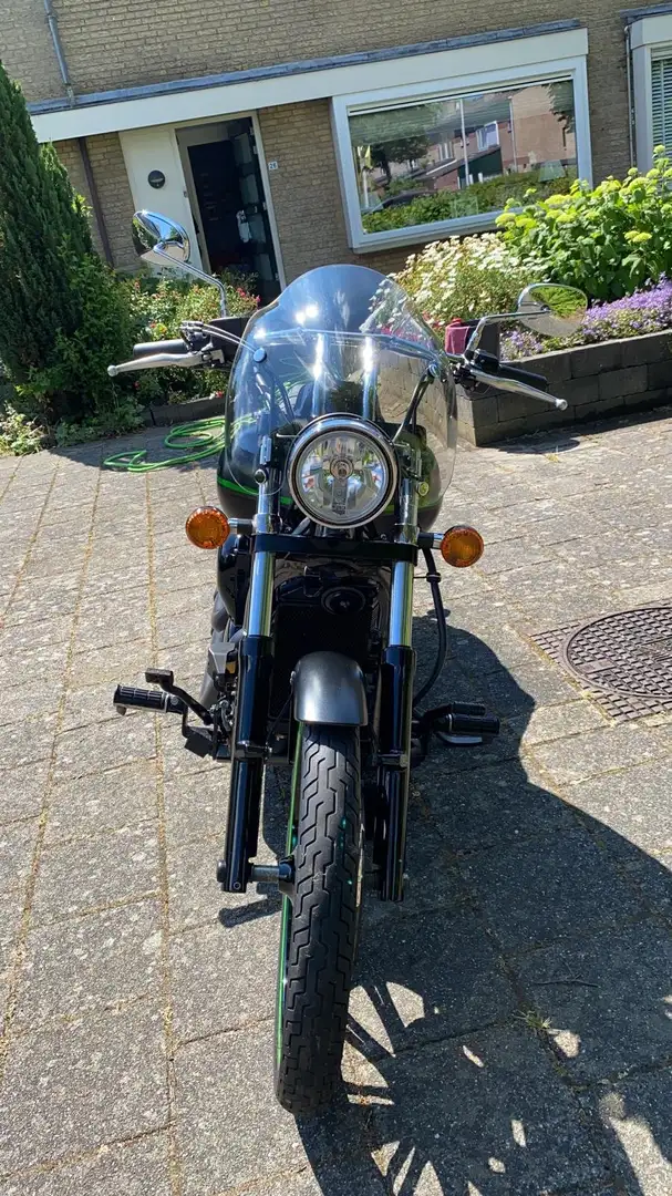 Kawasaki VN 900 Custom Zwart - 1