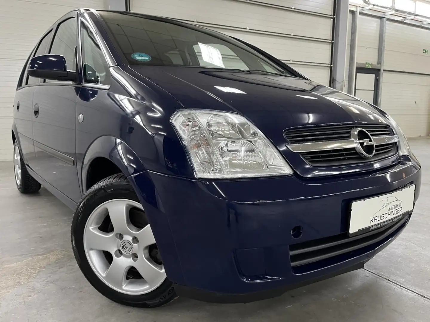 Opel Meriva 1.6 BENZIN SHZ KLIMA ALU ZAHNRI/GEWECHSELT Klima Bleu - 1