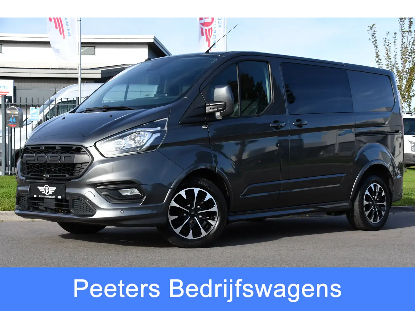Ford Transit Custom 2.0 TDCI L1H1 Sport DC Camera, Cruise, Carplay, 17 Gris - 1