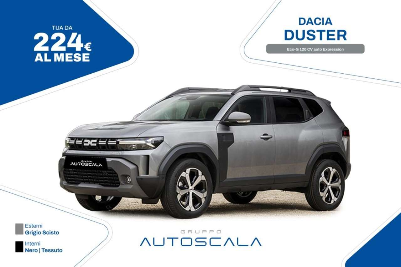 Dacia Duster Eco-G 120 CV auto Expression