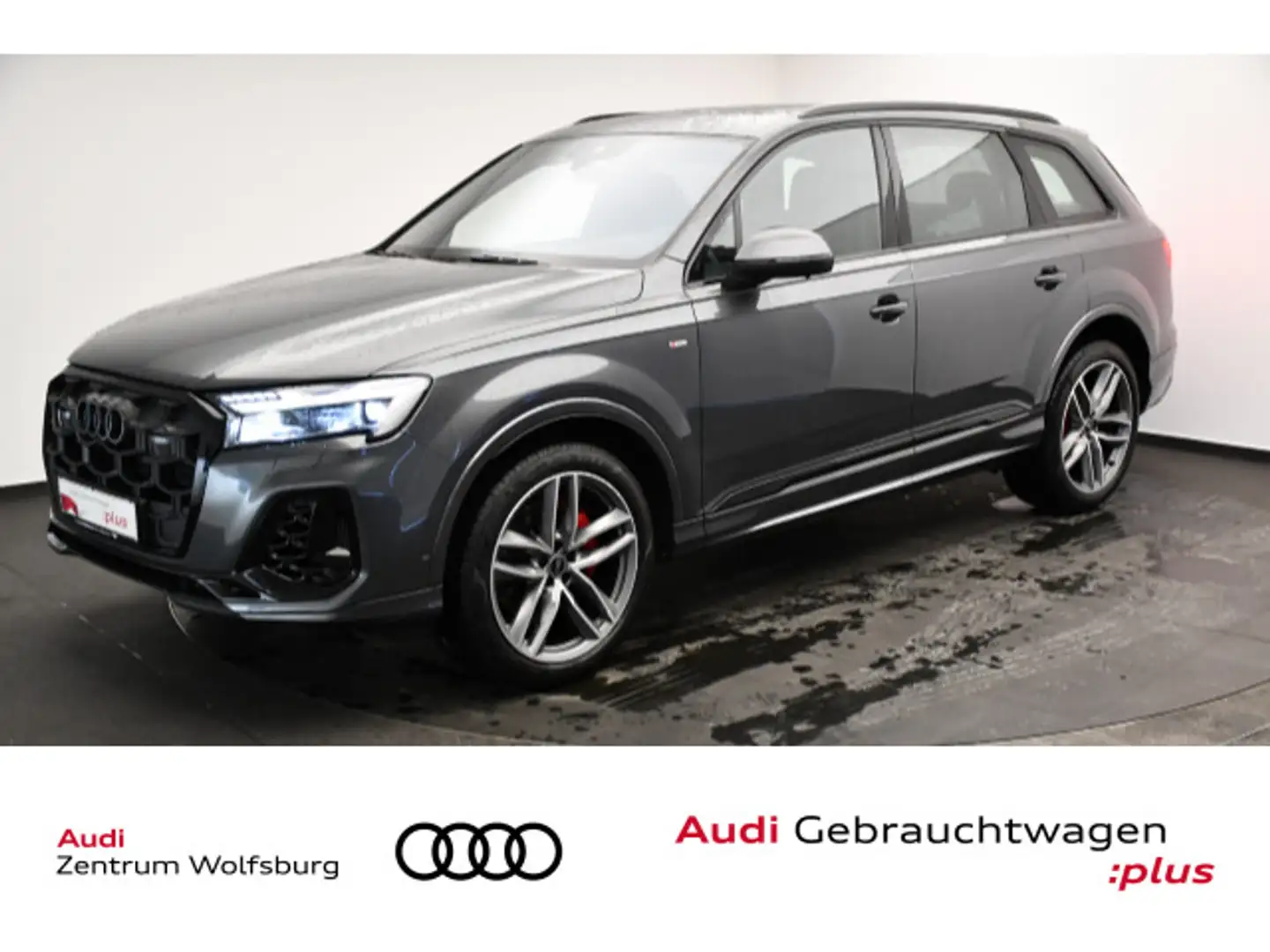 Audi Q7 55 TFSI quattro tiptronic S line Matrix/Stand Grau - 1