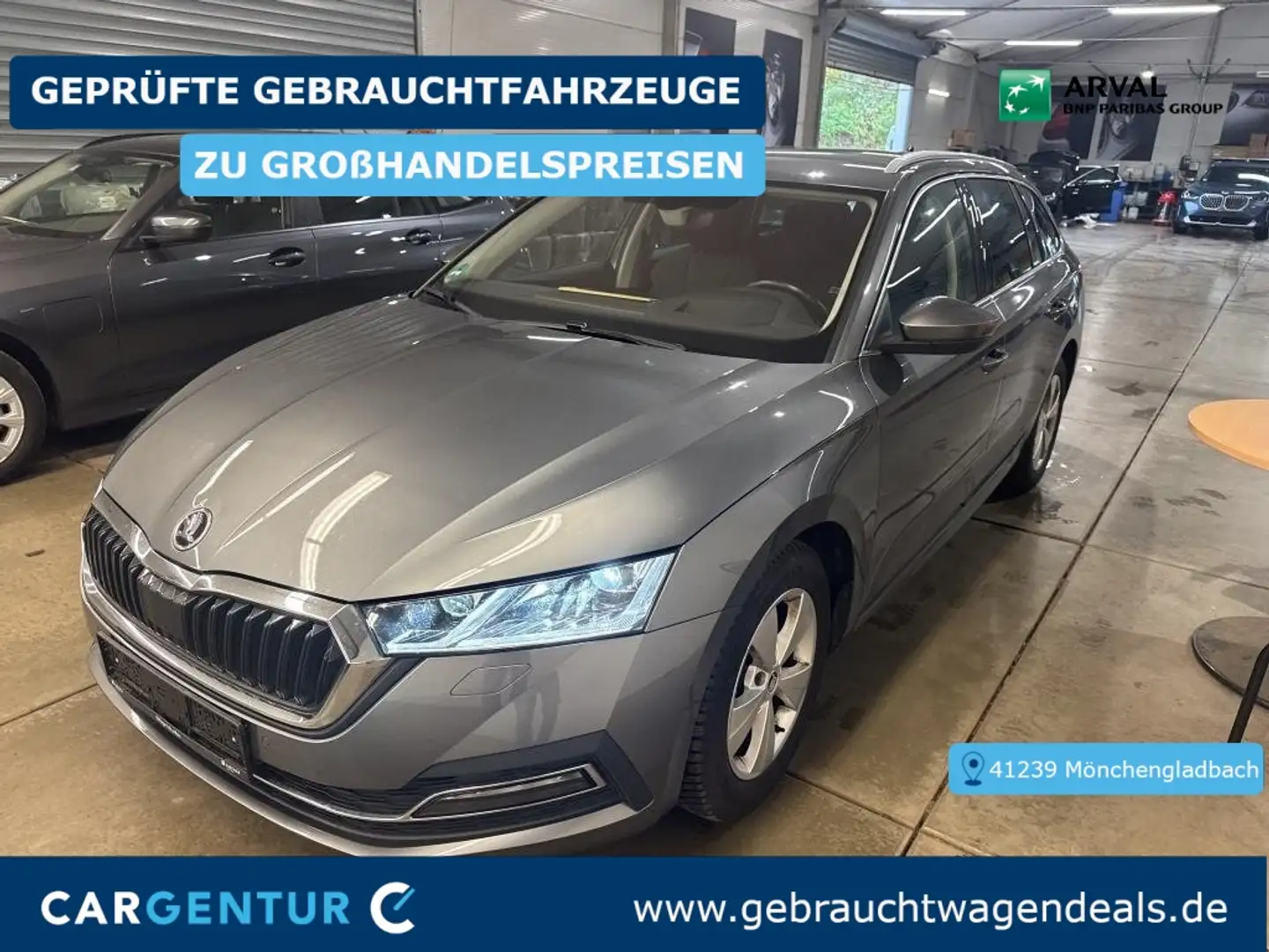 Skoda Octavia Combi 2.0 TDI Style Virtual ACC BLIS HuD Grey - 1