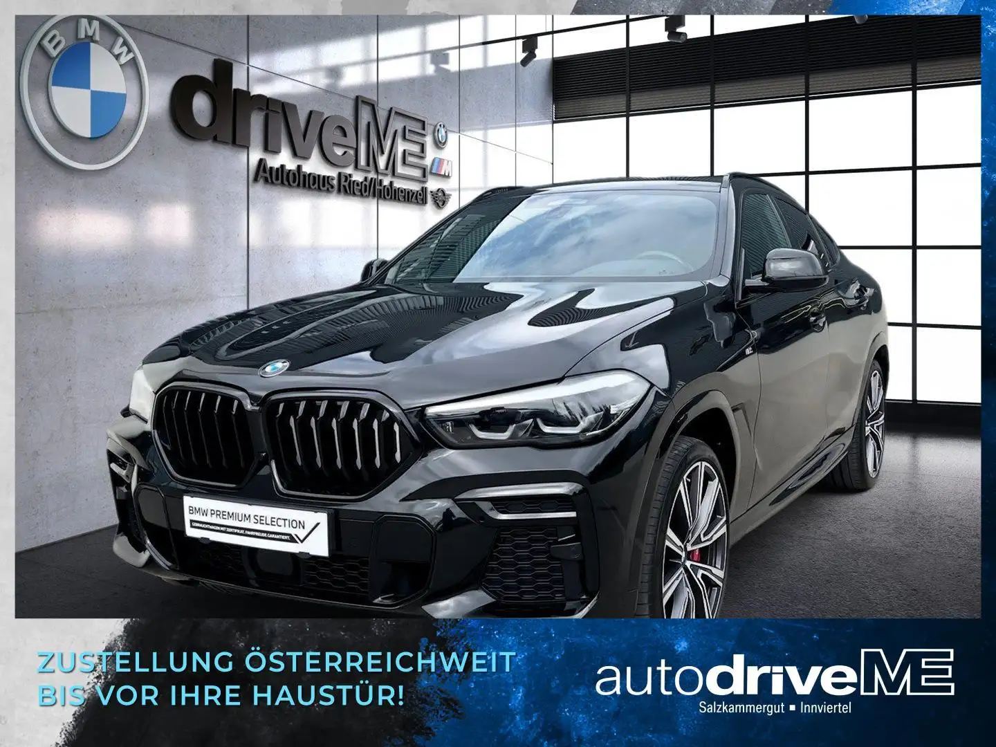 BMW X6 xDrive40d | M-Paket | LED | PDC | 20 Schwarz - 1