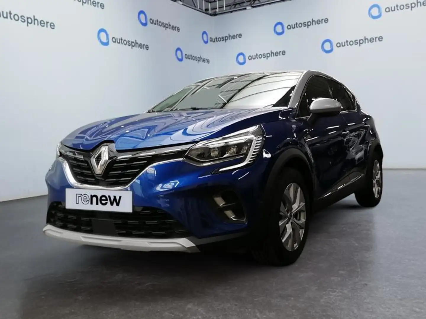 Renault Captur Intens*GPS*Capteurs Ar*Cruise control*Clim auto Blu/Azzurro - 1