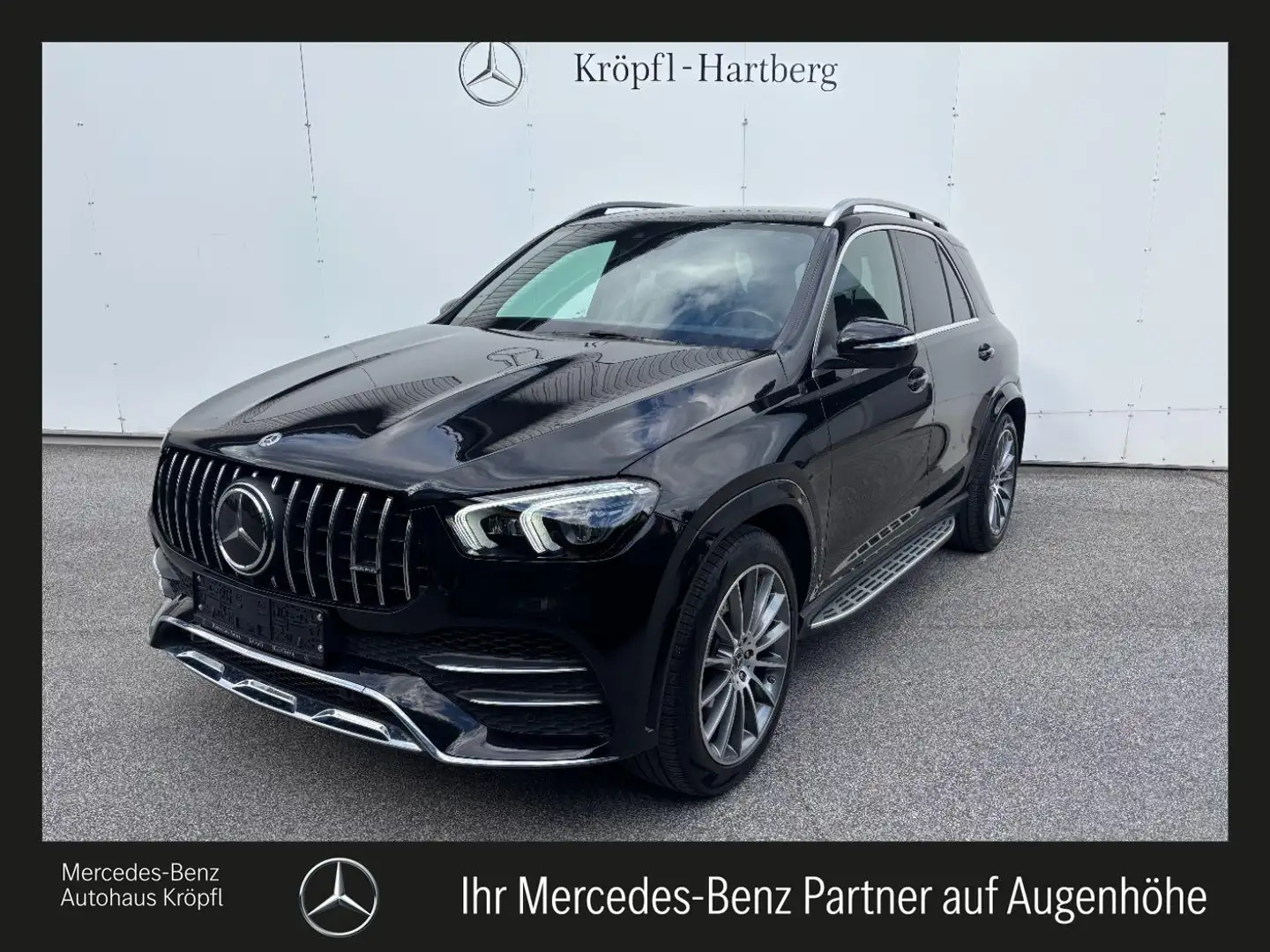 Mercedes-Benz GLE 350 d 4MATIC Distr PTS Shz Ambi FAP Mbeam Schwarz - 1