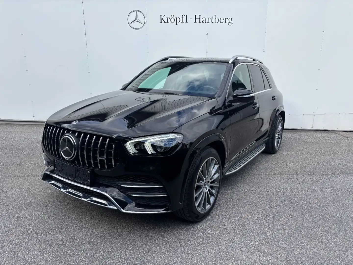 Mercedes-Benz GLE 350 d 4MATIC Distr PTS Shz Ambi FAP Mbeam Schwarz - 2