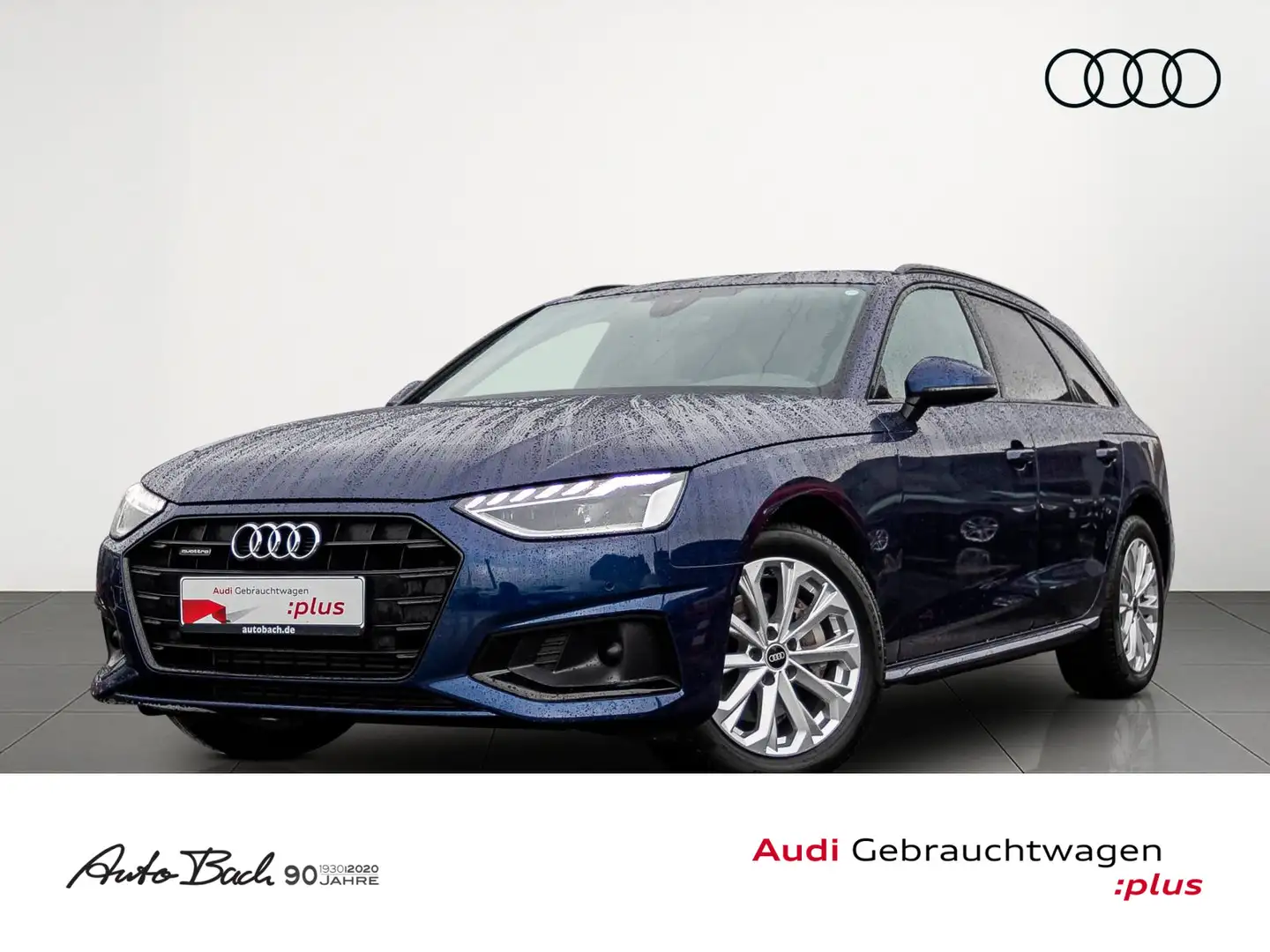 Audi A4 Advanced 40 TFSI qu.Stronic Navi ACC EP Bleu - 1