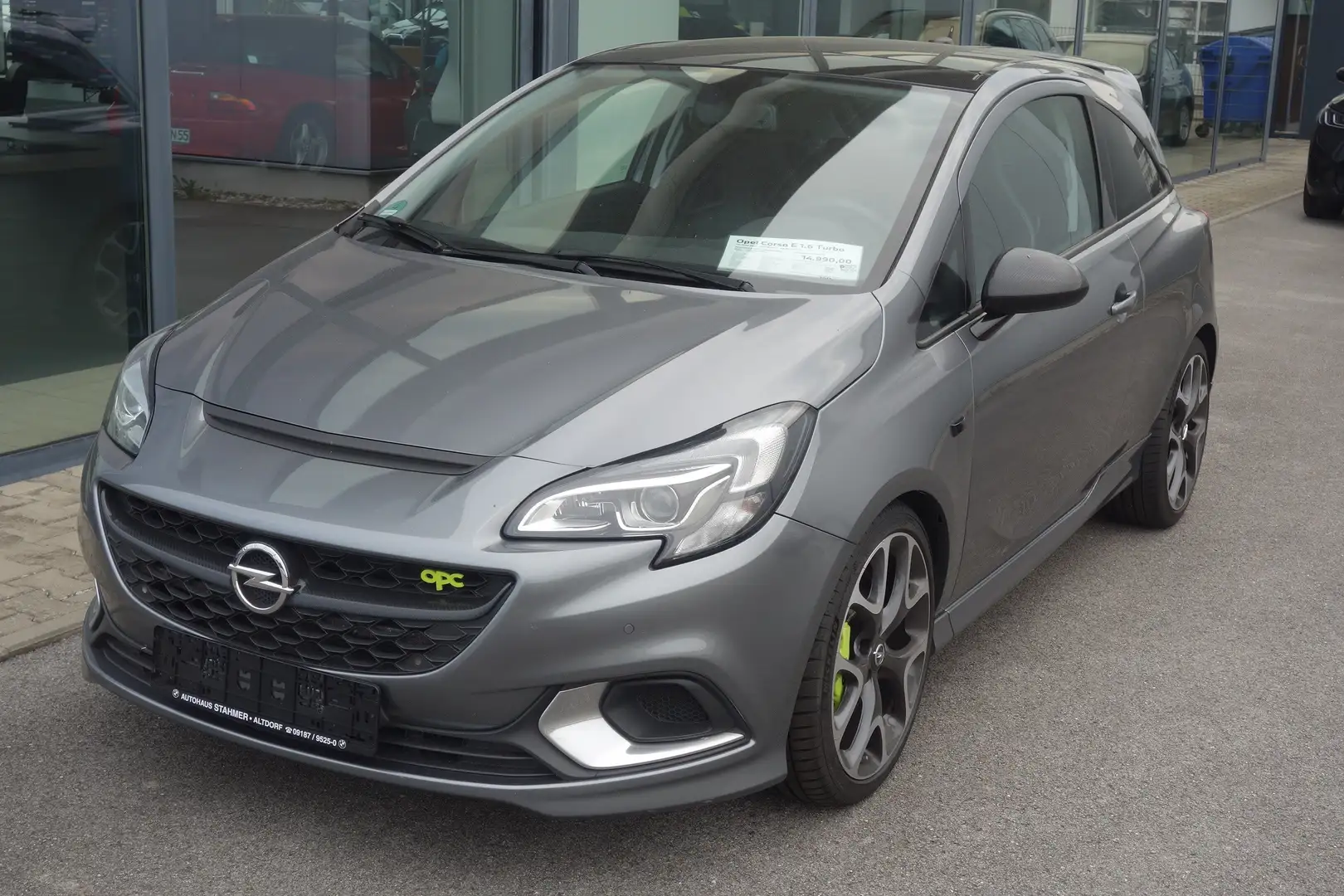 Opel Corsa E 1.6 Turbo OPC Xenon Klima Grau - 2