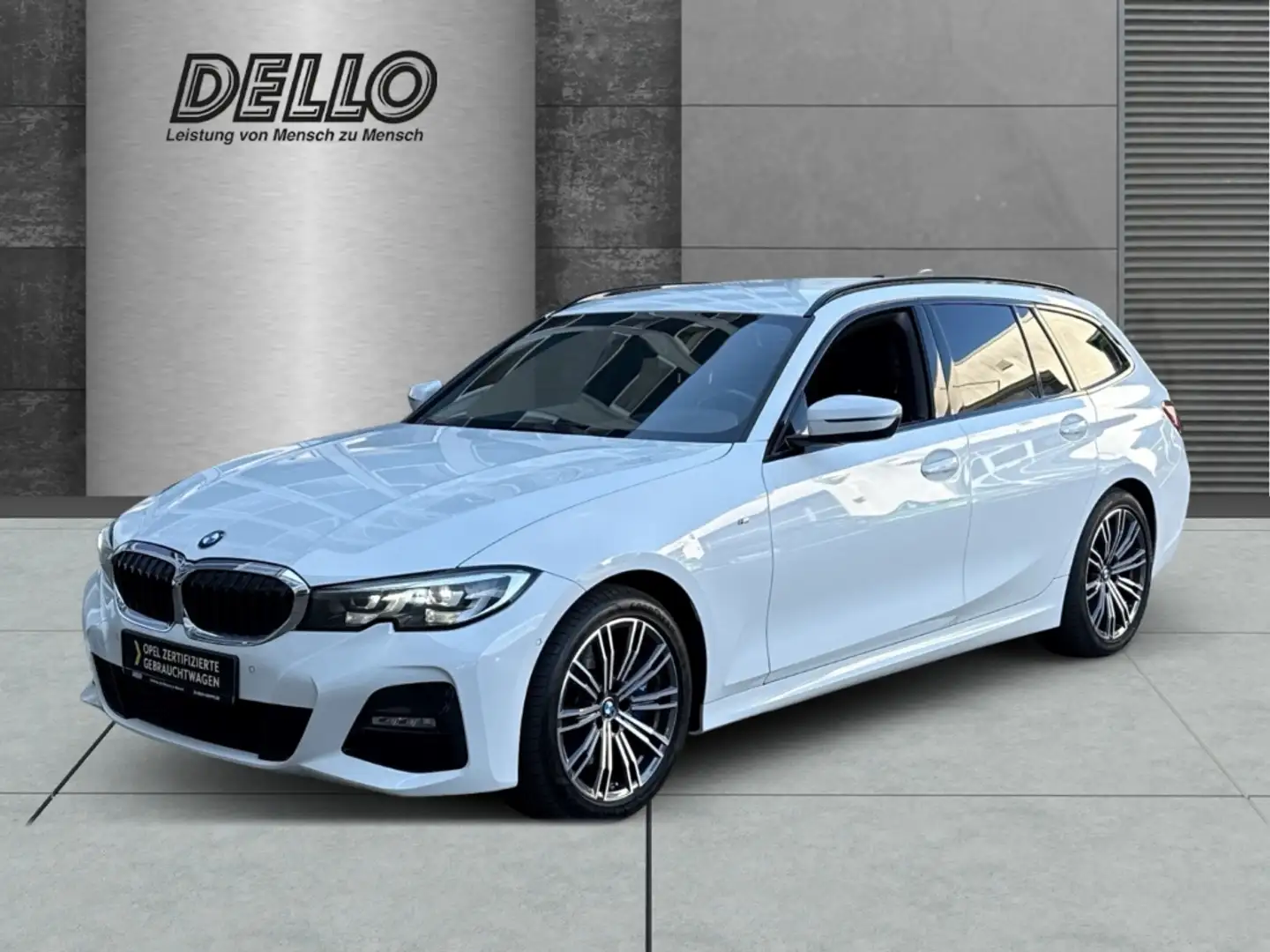 BMW 330 d M Sport Touring LC-Prof. HiFi Navi DAB Sitzh. Weiß - 1