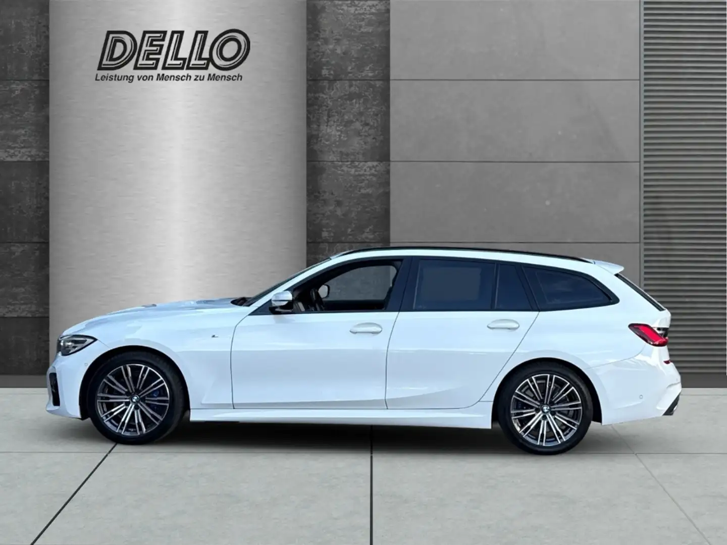 BMW 330 d M Sport Touring LC-Prof. HiFi Navi DAB Sitzh. Weiß - 2