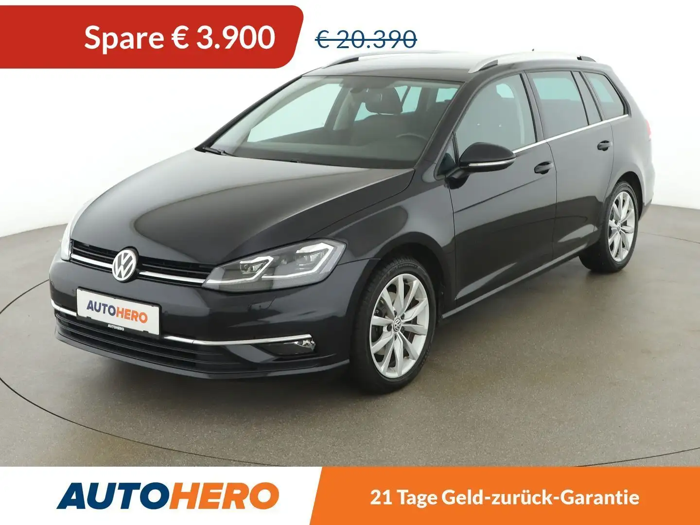 Volkswagen Golf 1.5 TSI ACT Highline BlueMotion Aut. *LED*ACC*PDC* Schwarz - 1