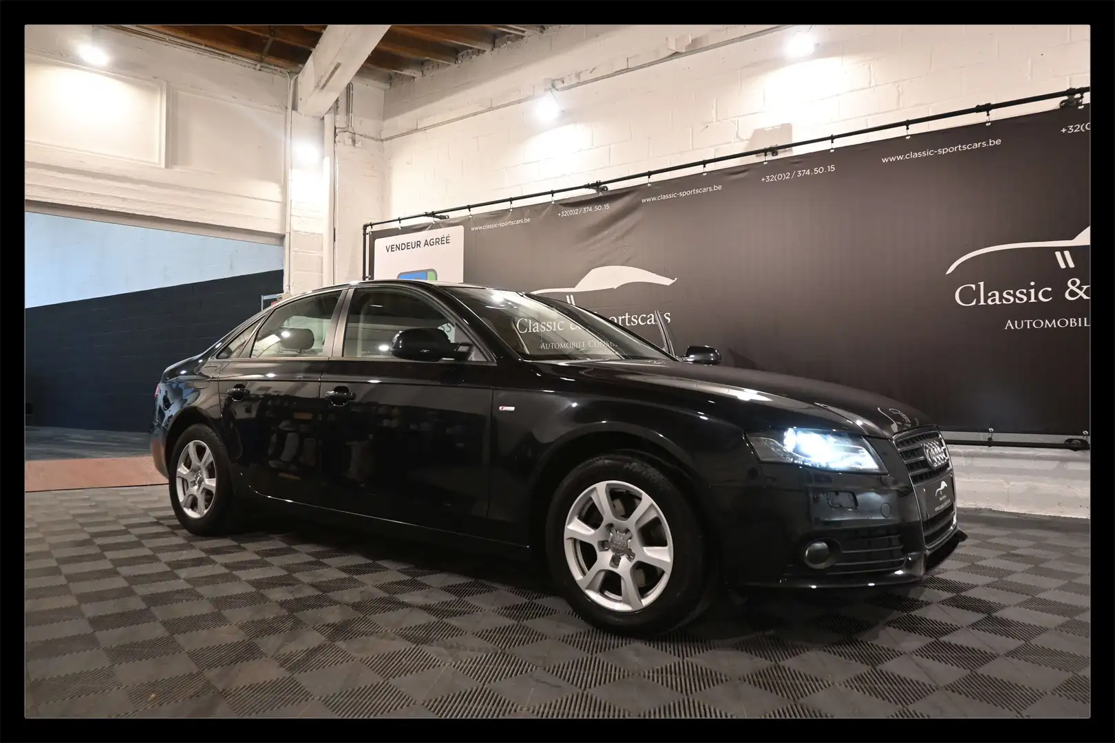 Audi A4 A4 1.8 TFSI / CUIR / XENON / GPS NAVI / CRUISE Noir - 1