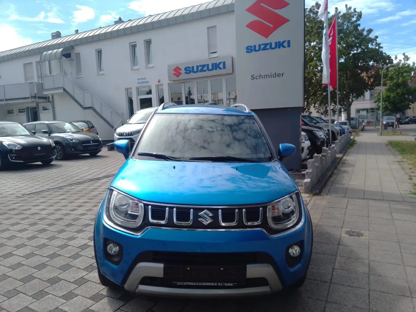 Suzuki Ignis Comfort M/T Hybrid NAVI/LED/Klima/ Blau - 2