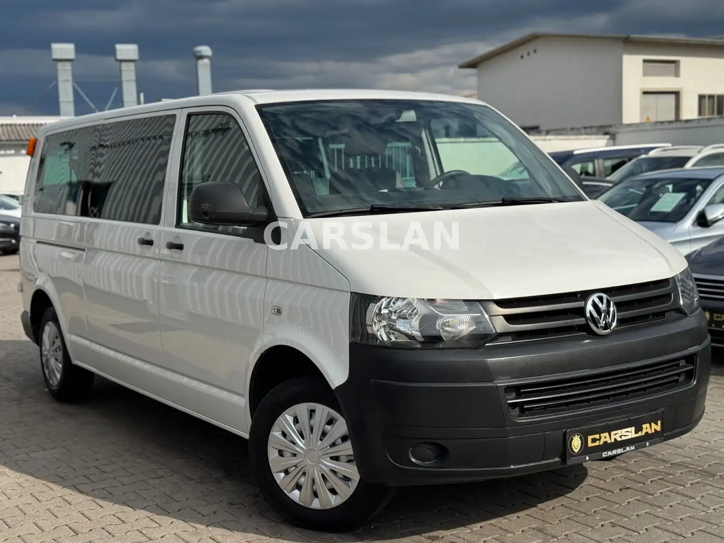 Volkswagen T5 Caravelle 2.0 TDI 1.HAND+9-SITZER+LANG+LEDER Blanc - 1