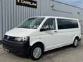 Volkswagen T5 Caravelle 2.0 TDI 1.HAND+9-SITZER+LANG+LEDER Blanc - thumbnail 10