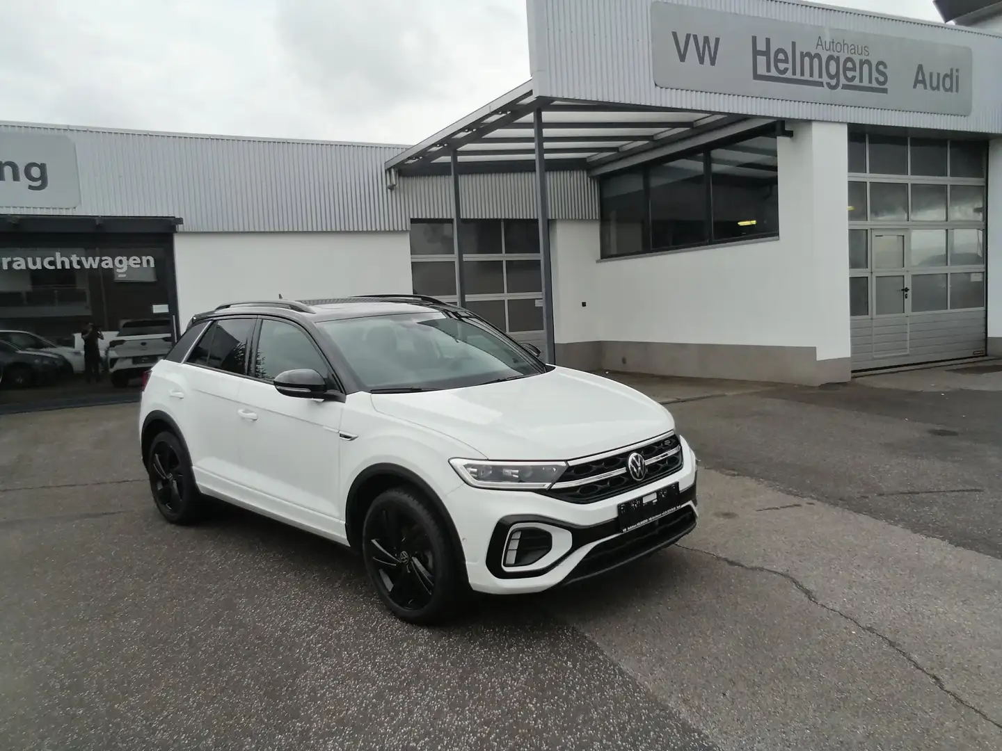 Volkswagen T-Roc 1,5 TSI DSG R-Line LED PANO NAVI ACC KAM Easy Open Blanc - 1