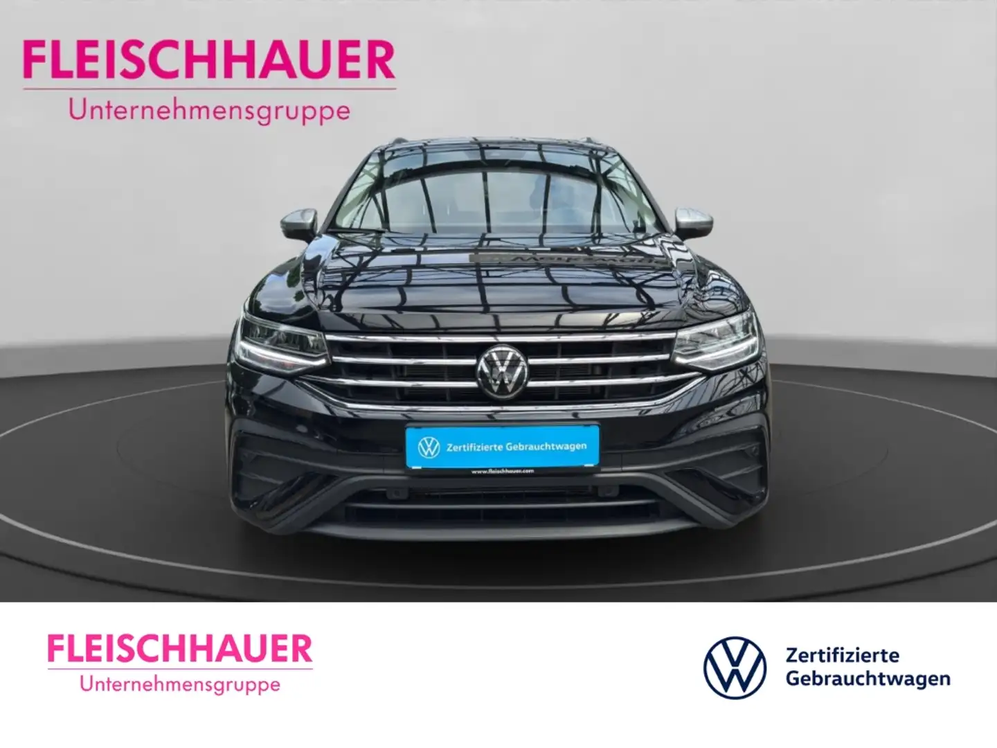 Volkswagen Tiguan Allspace 1.5 TSI ACT DSG 7-Sitzer AHK Navi Digitales Cockpi Schwarz - 2