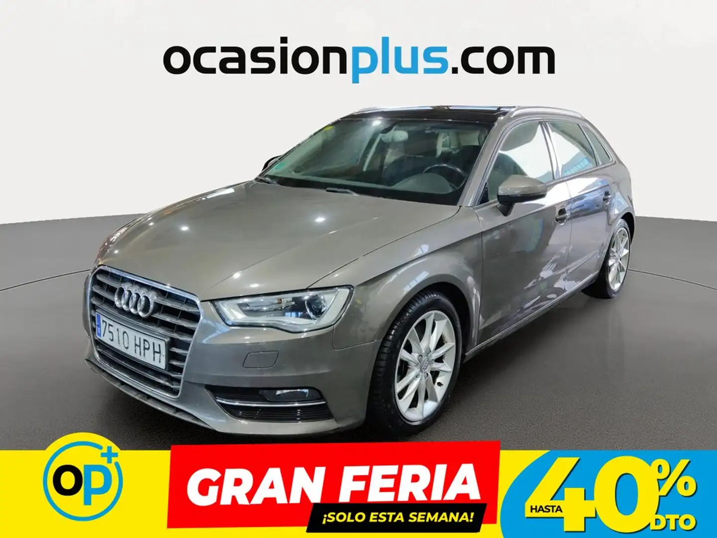 Audi A3 Sportback 1.8 TFSI Ambition S-T Gris - 1